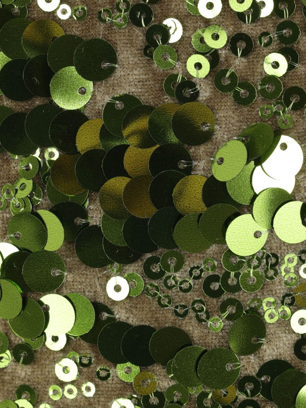 Ganni Top Green Fabric