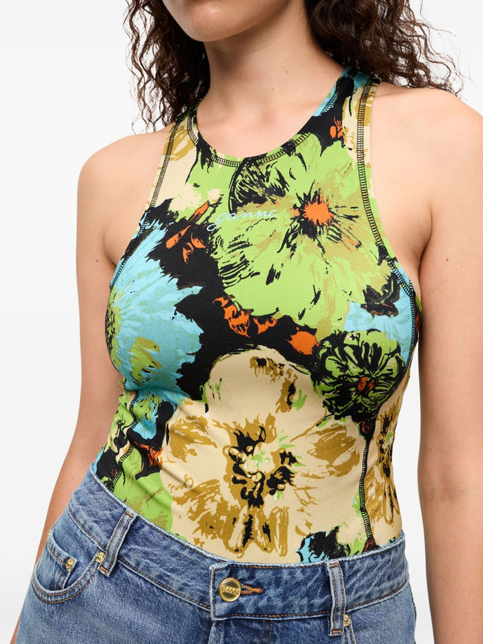 Ganni Top Multicolour Fabric