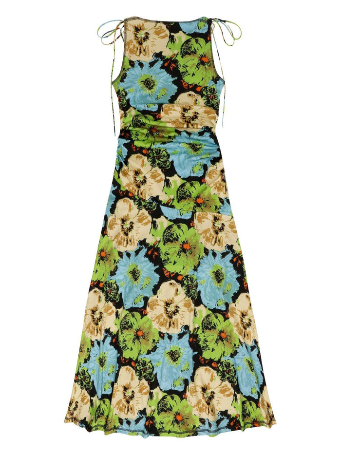 Ganni Dresses Multicolour Fabric
