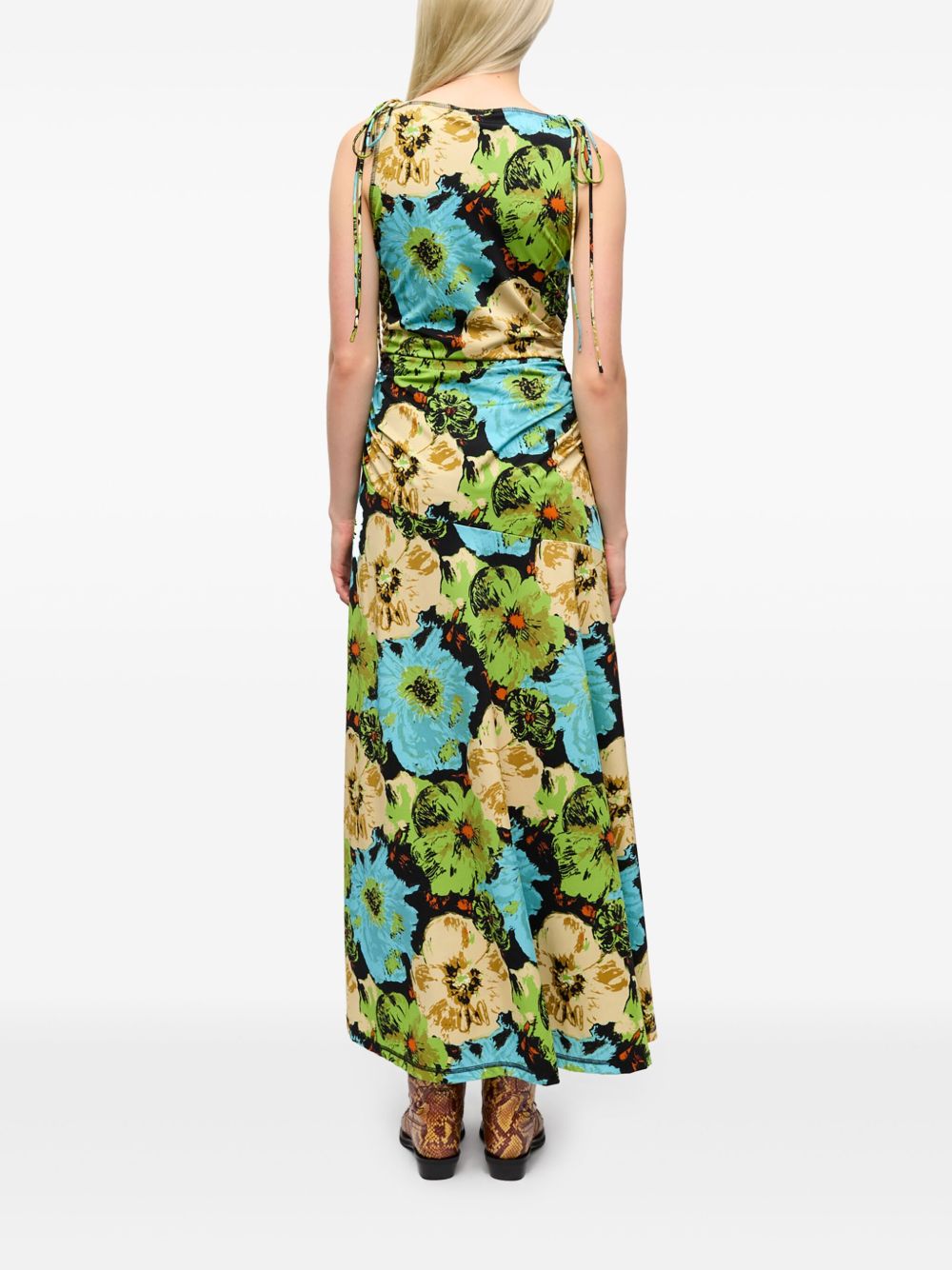 Ganni Dresses Multicolour Fabric