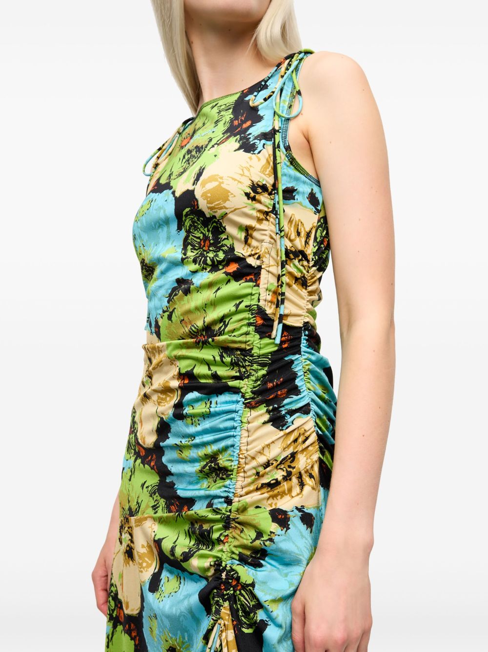 Ganni Dresses Multicolour Fabric