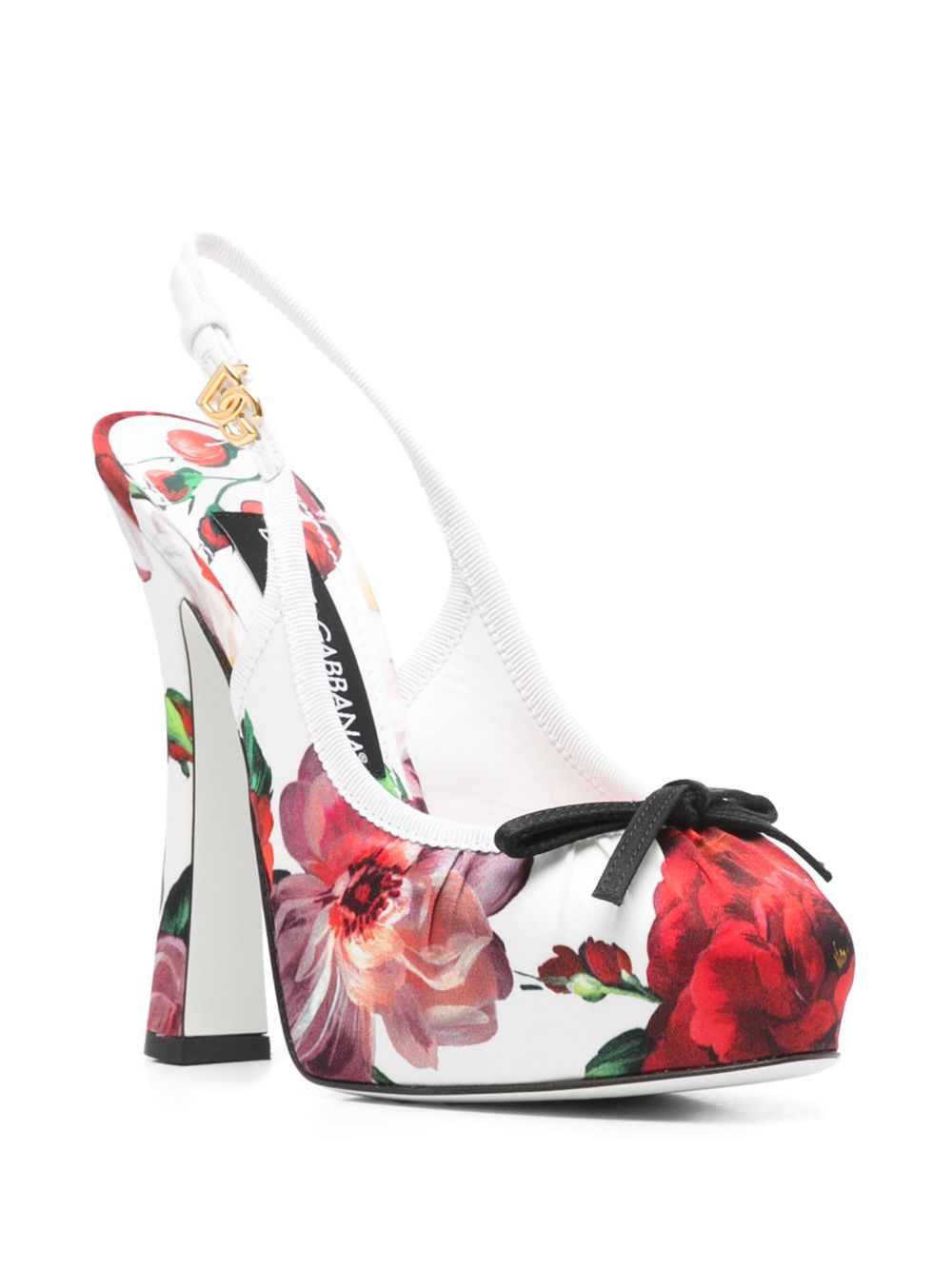Dolce & Gabbana With Heel White Sole: Calf Leather