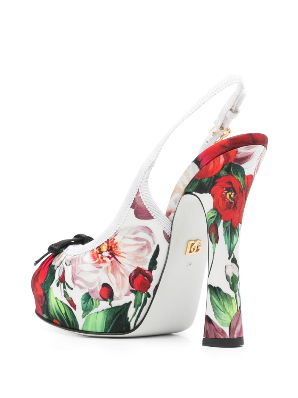 Dolce & Gabbana With Heel White Sole: Calf Leather