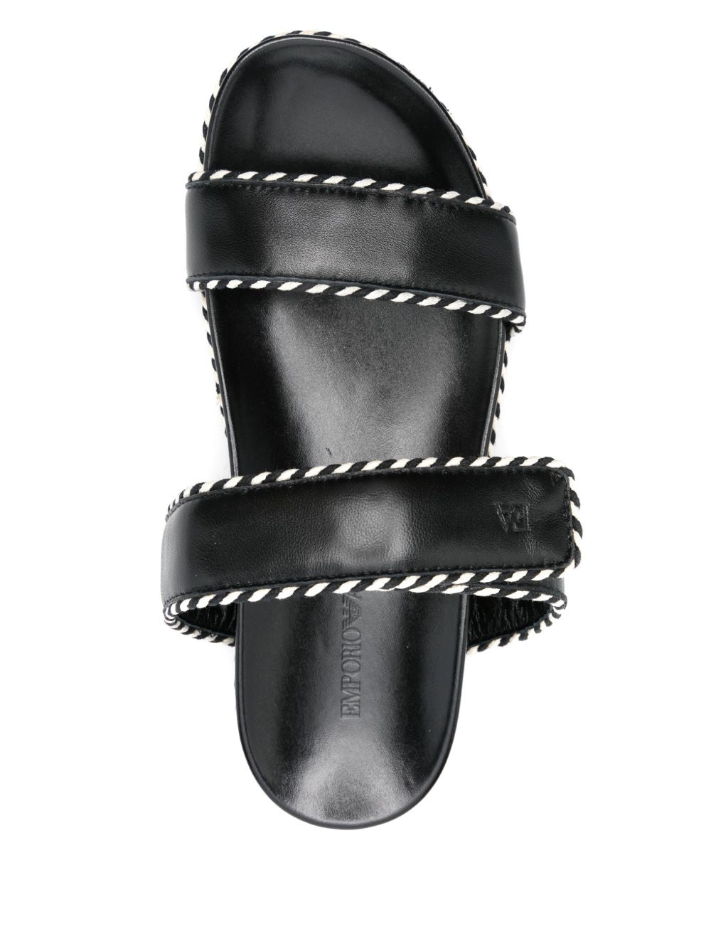 Emporio Armani Exclusive Sandals Nero