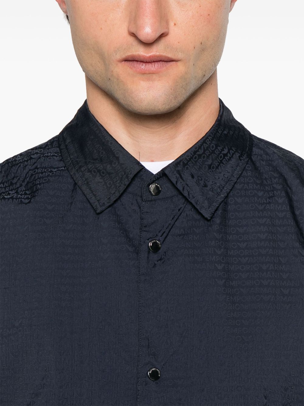 Emporio Armani Coats Blu Lining: Polyamide