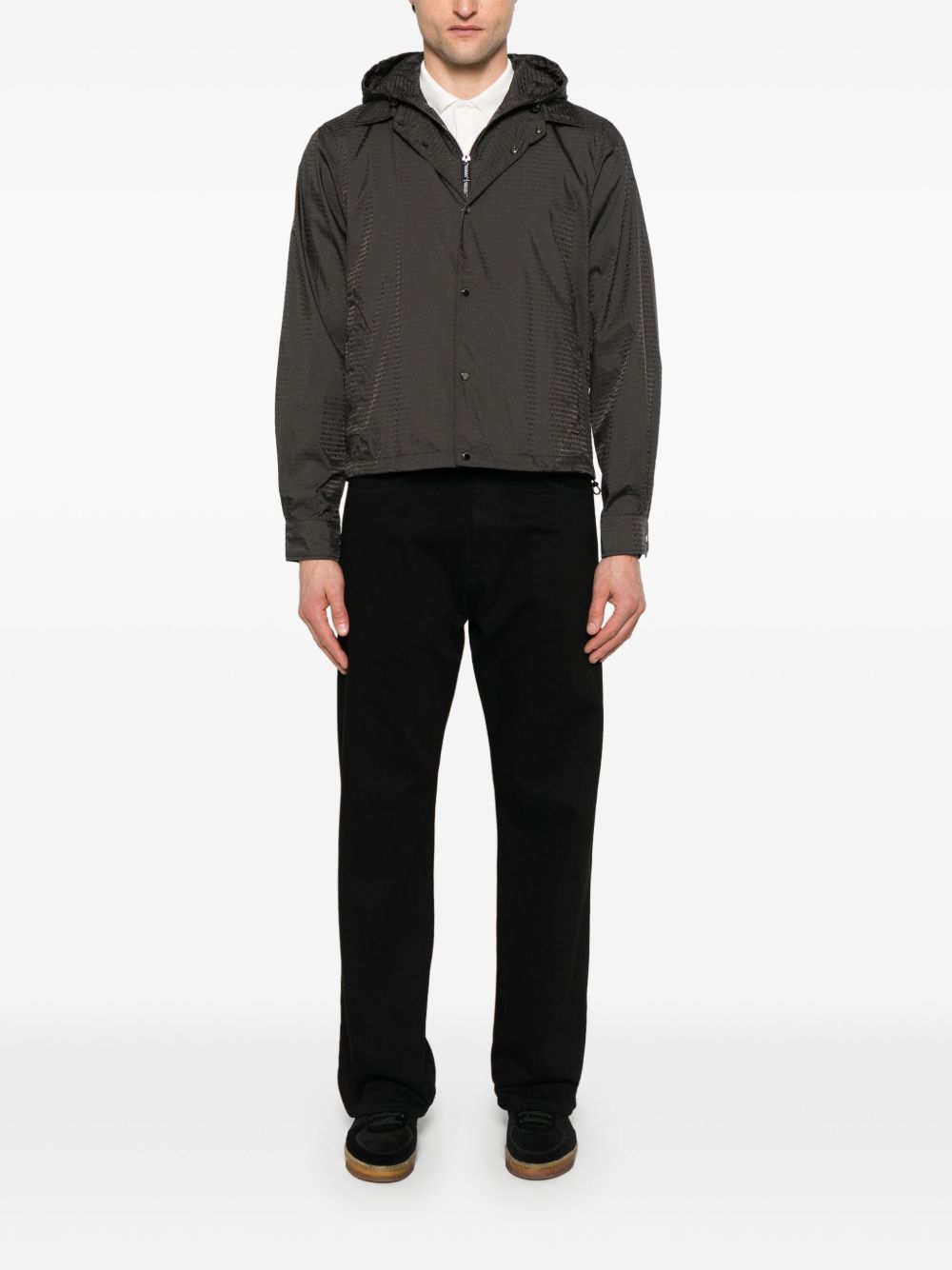 Emporio Armani Coats Marrone Scuro Lining: Polyamide