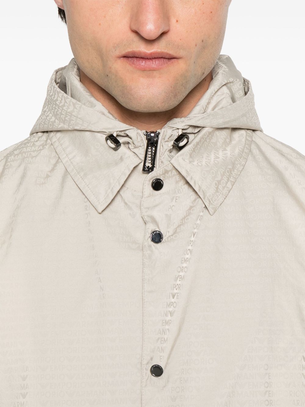 Emporio Armani Coats Beige Lining: Polyamide