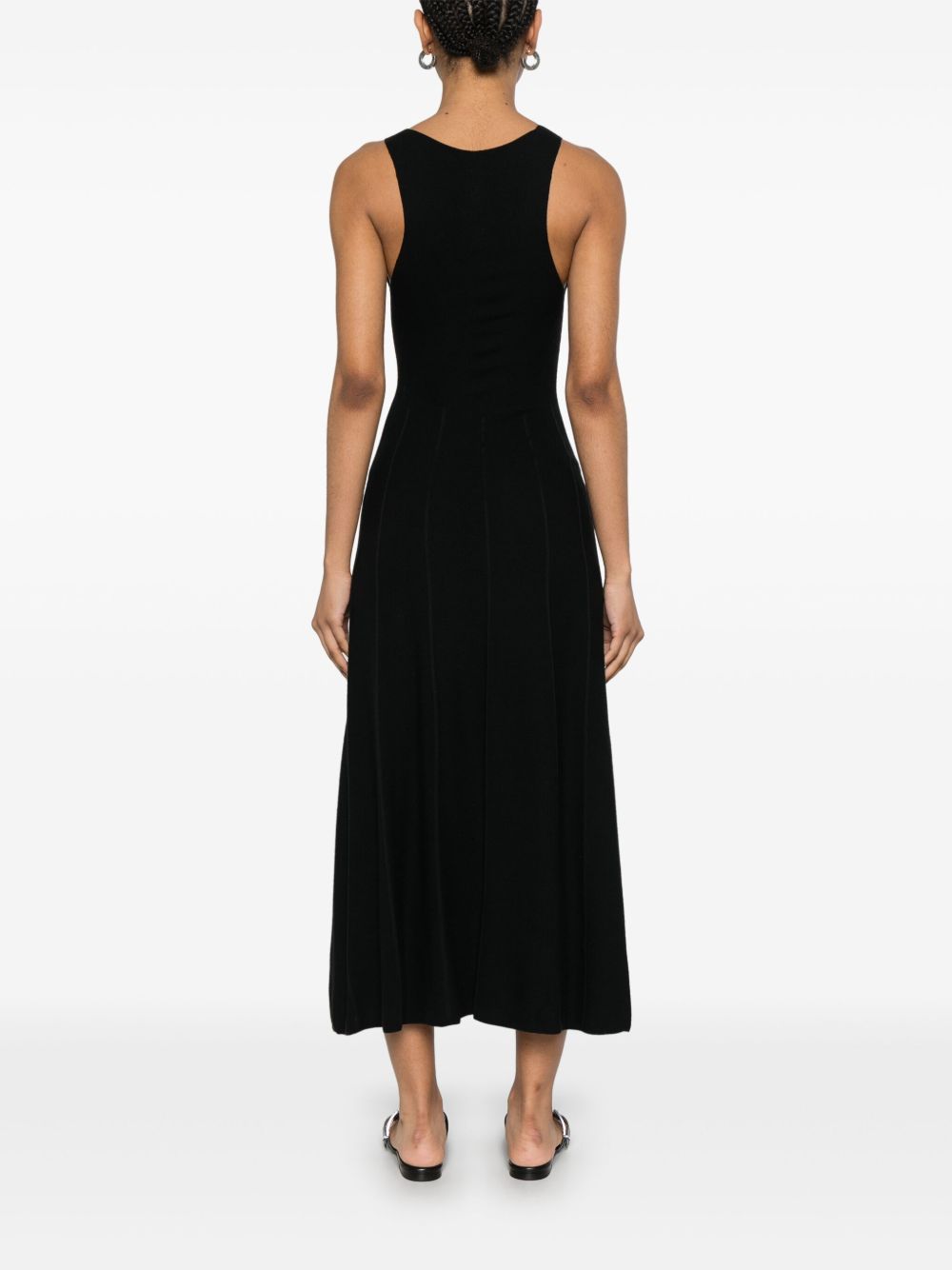 Emporio Armani Dresses Nero Cotton Viscose