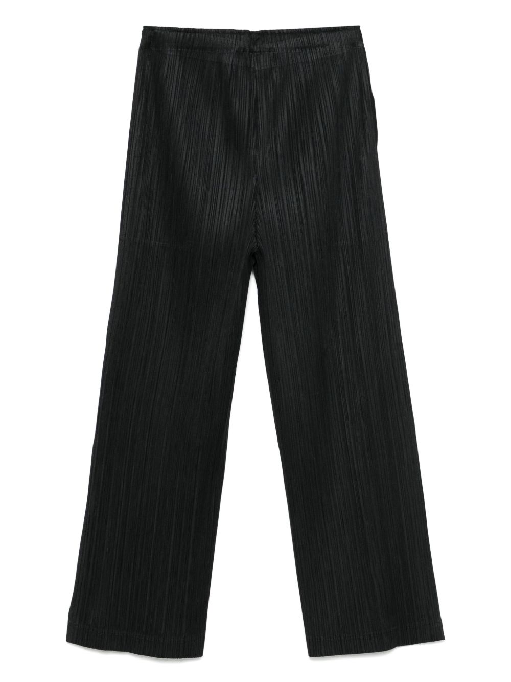 Pleats Please Trousers Black Polyester