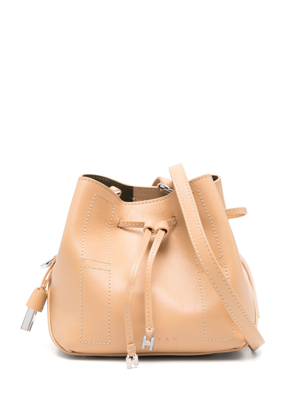 Hogan Pre Bags Beige Calf Leather