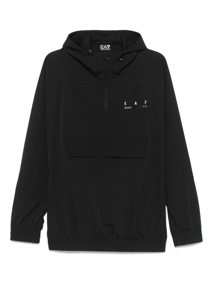 Ea7 Coats Nero Outer: Recycled Polyester