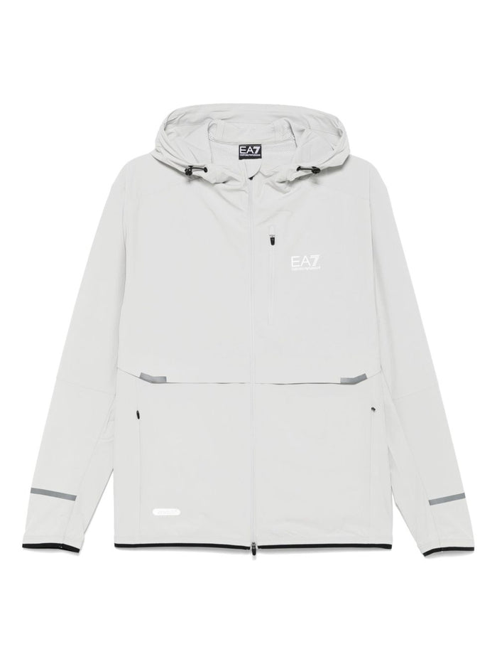Ea7 Coats Grigio
