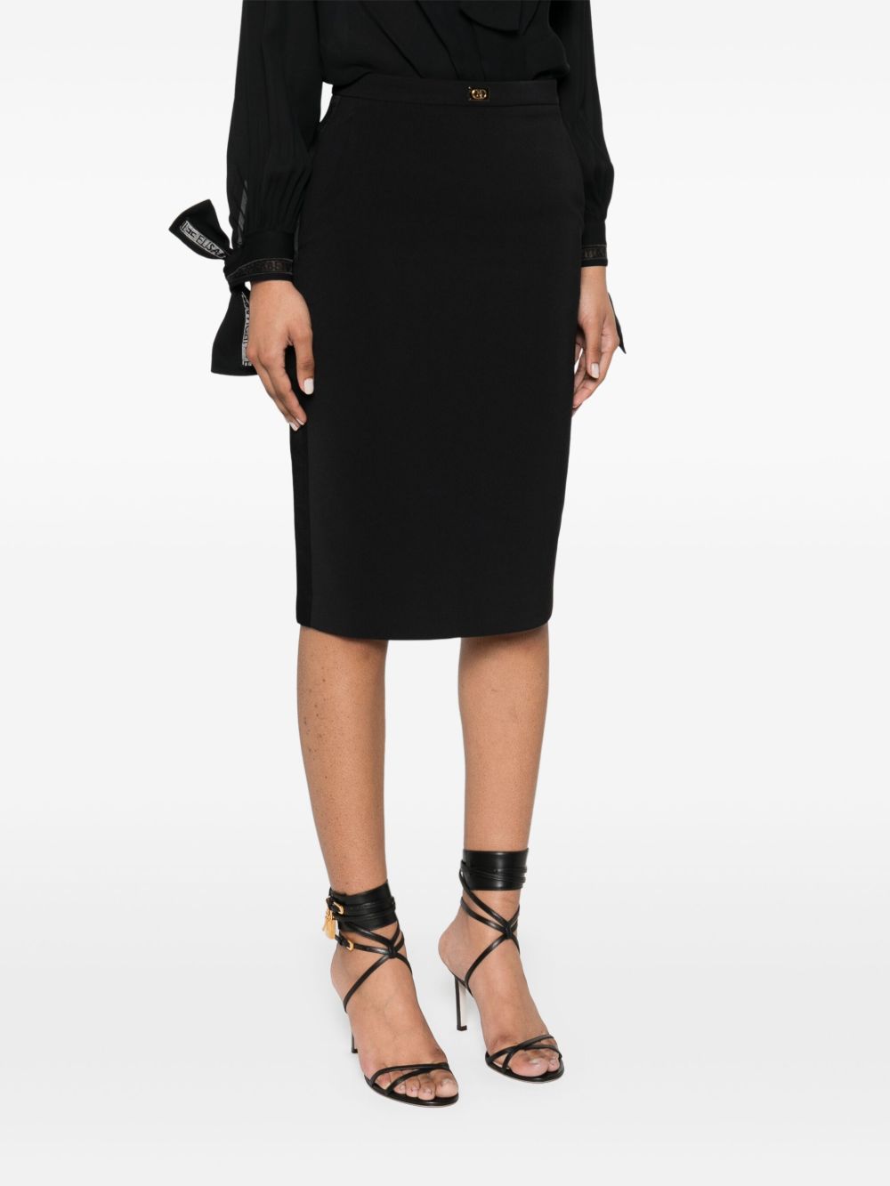 Elisabetta Franchi Skirts Black Outer: Polyester