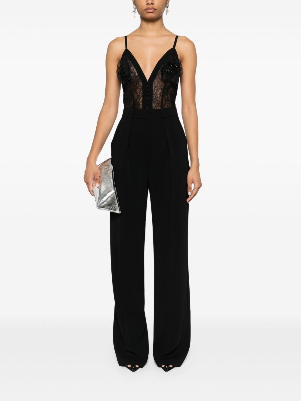 Elisabetta Franchi Dresses Black Outer: Polyamide