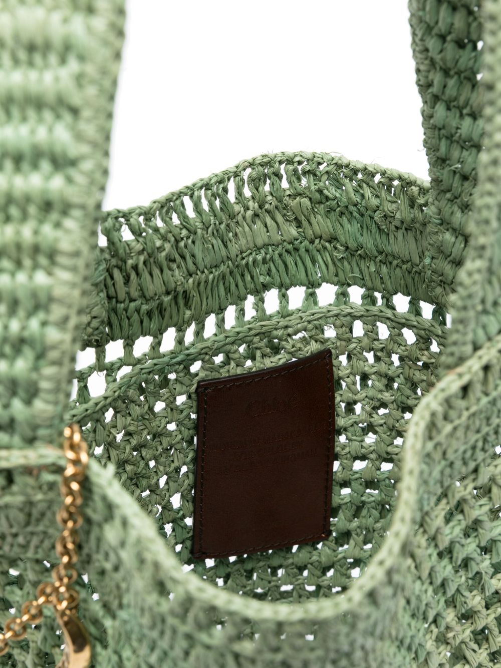 Chloè Bags Green Straw