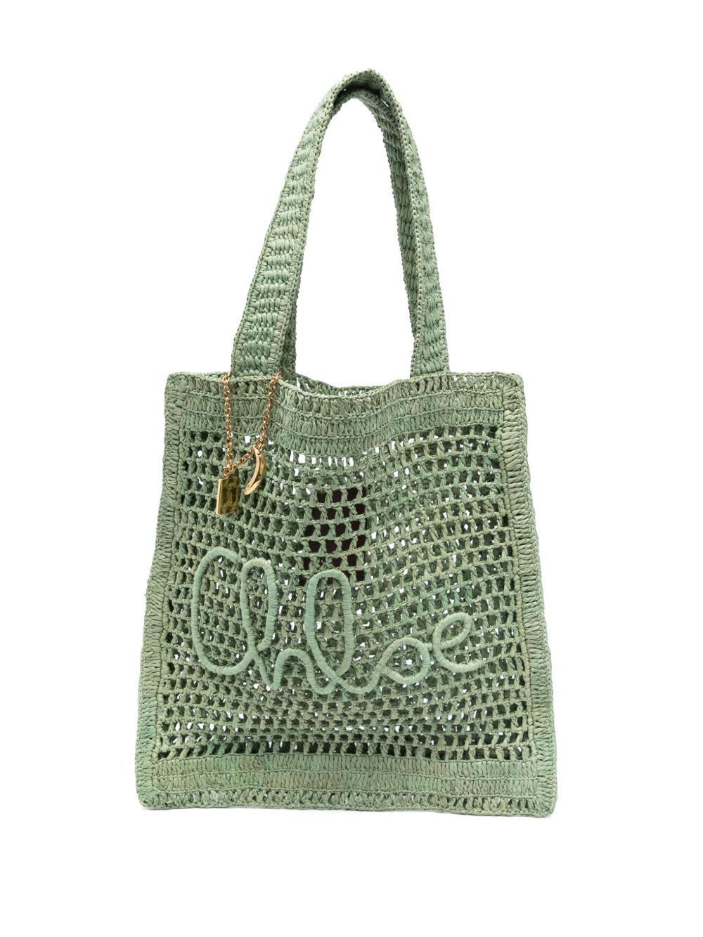 Chloè Bags Green Straw