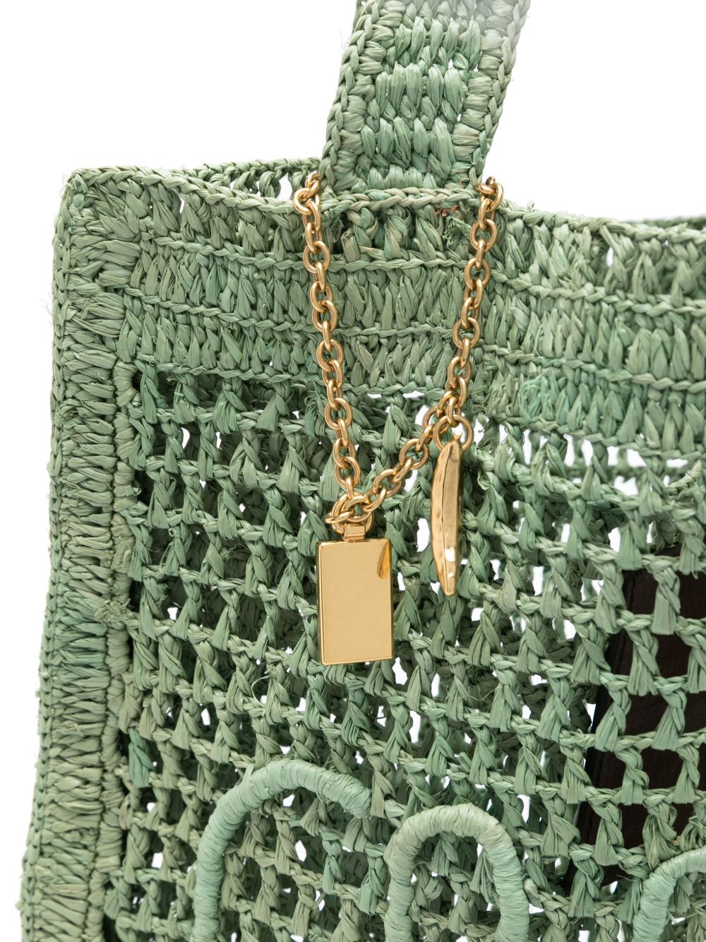 Chloè Bags Green Straw