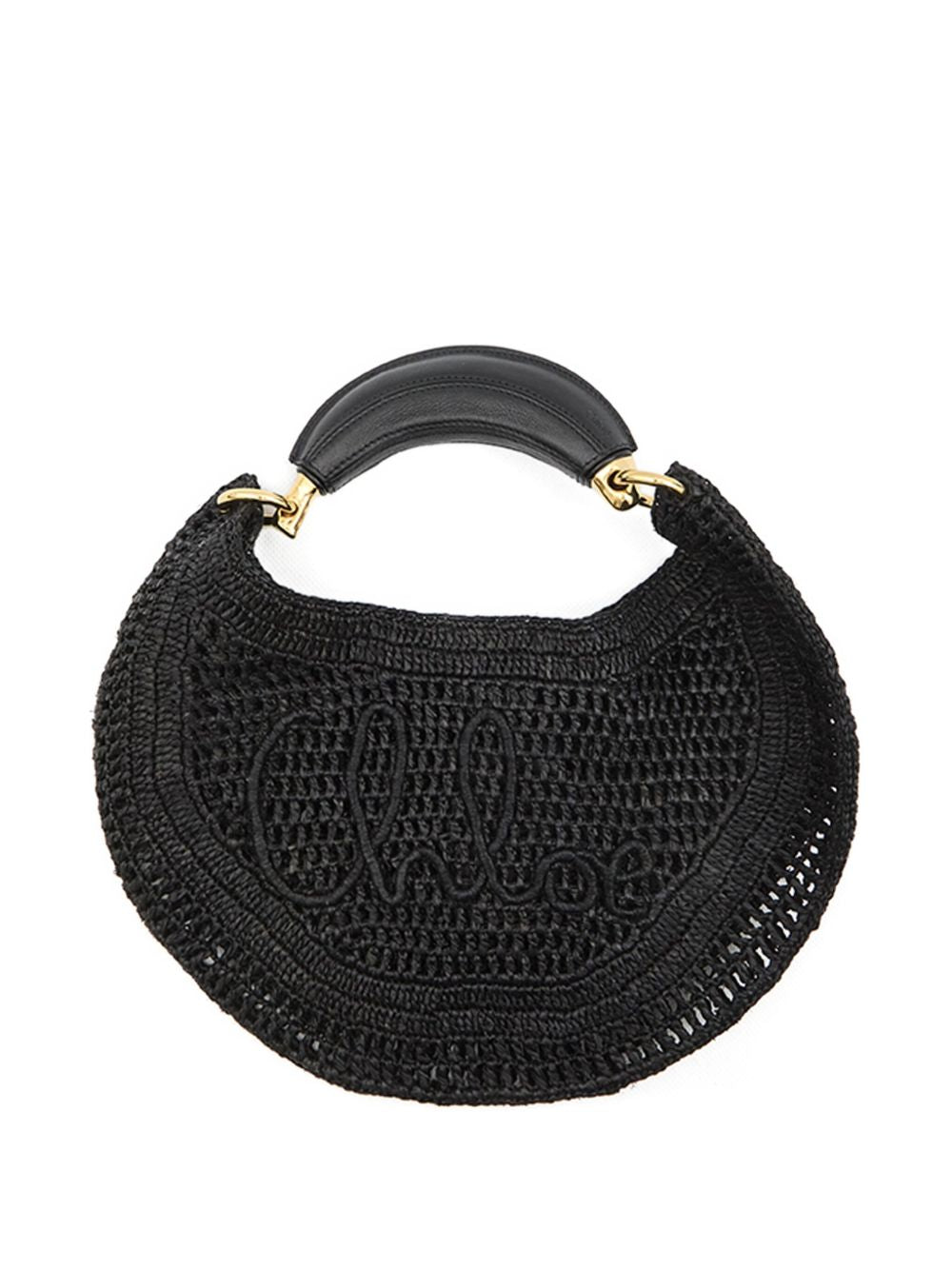 Chloè Bags Black Raffia