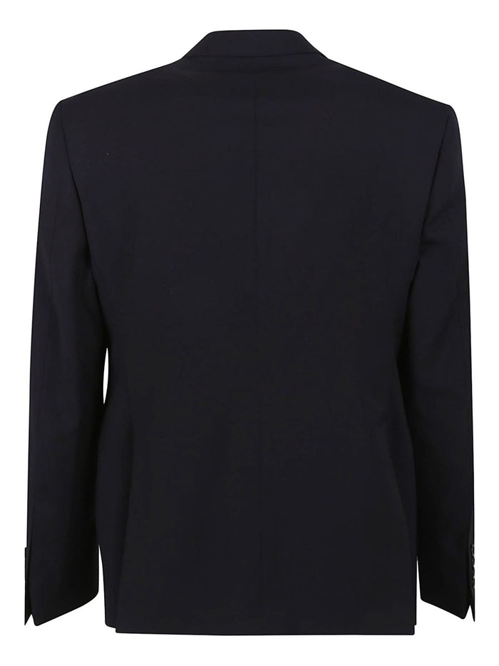 Emporio Armani Suit Blu Outer: Virgin Wool