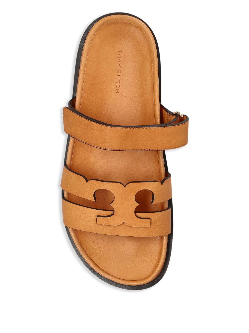 Tory Burch Sandals Camel Calf Leather