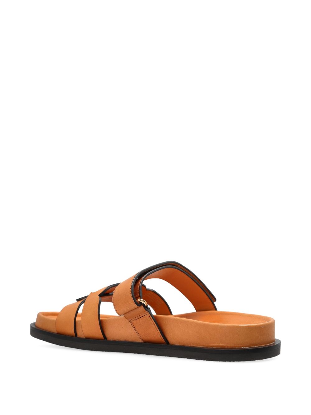 Tory Burch Sandals Camel Calf Leather