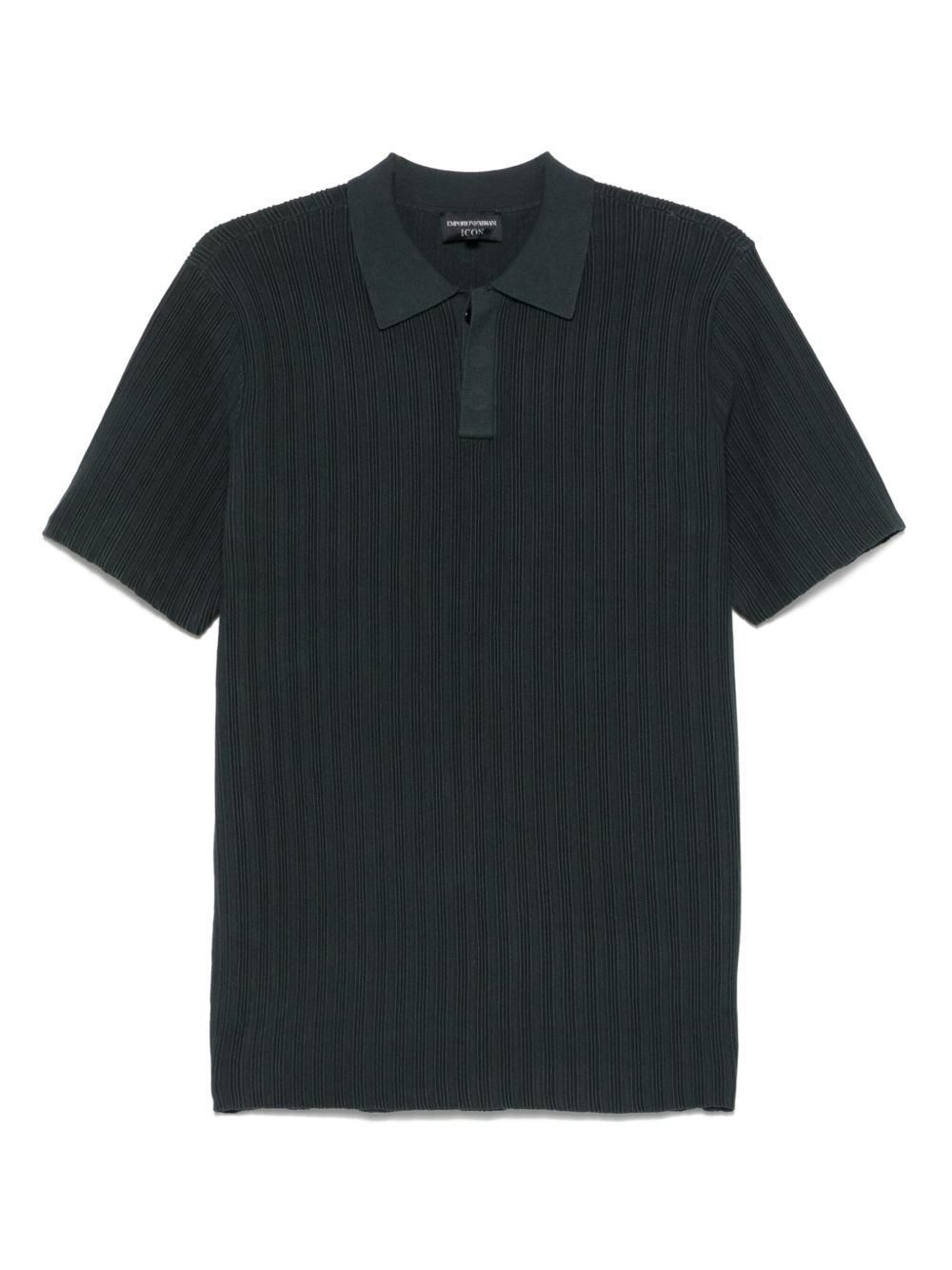 Emporio Armani Capsule T-Shirts And Polos Grigio Viscose Polyester