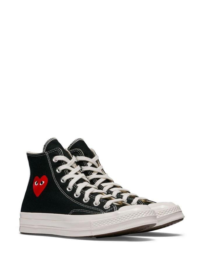 Comme des Garcons Sneakers Black Canvas