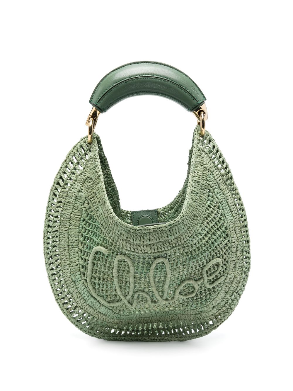 Chloè Bags Green Raffia