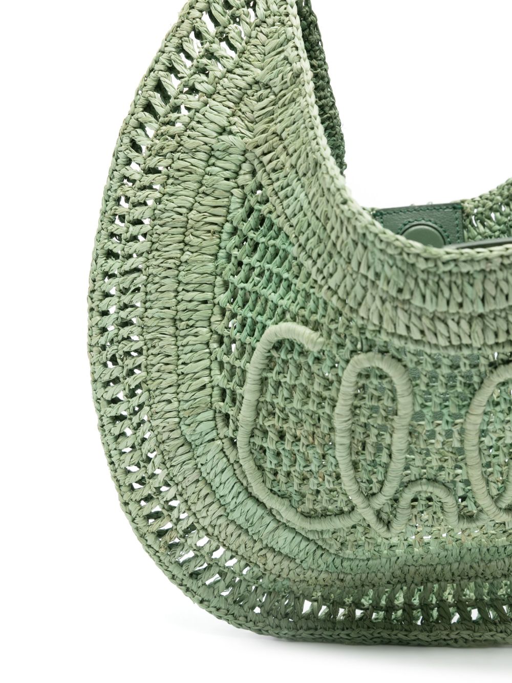Chloè Bags Green Raffia