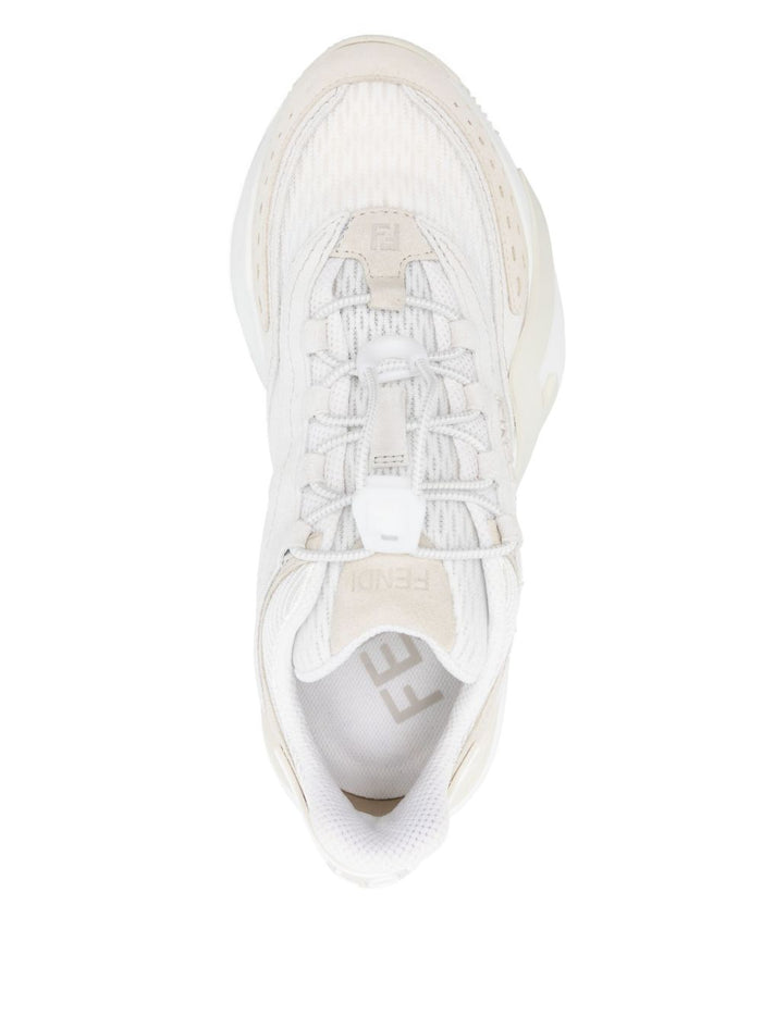 Fendi Sneakers White Calf Leather