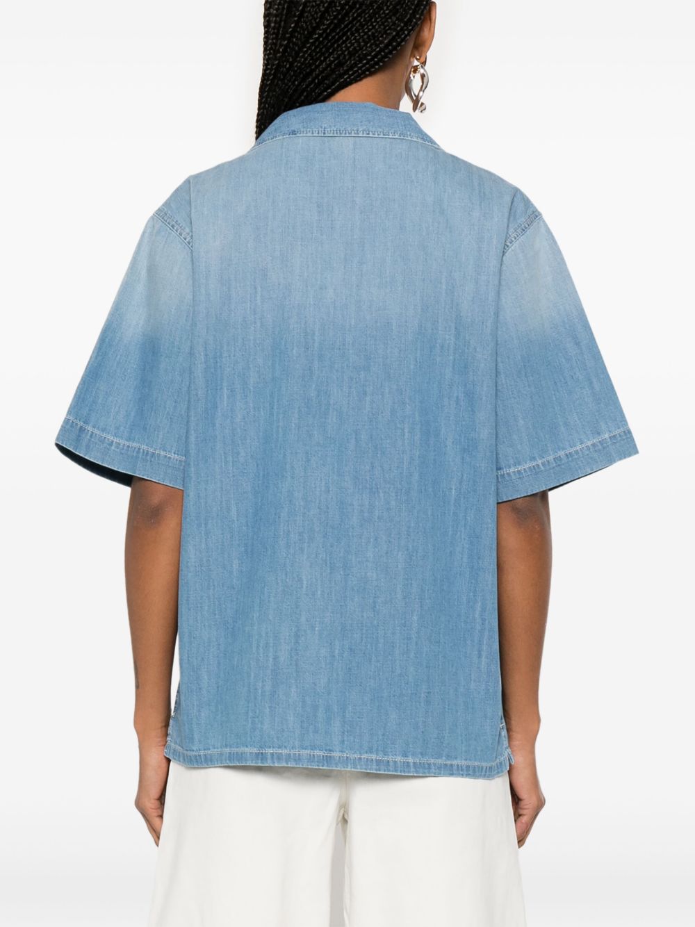 Fabiana Filippi Shirts Clear Blue Cotton