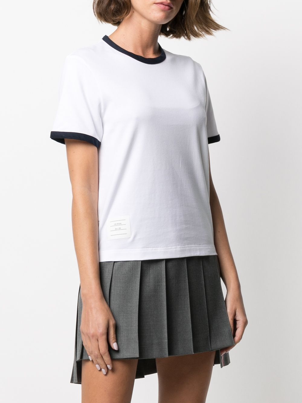 Thom Browne T-Shirts And Polos White Cotton