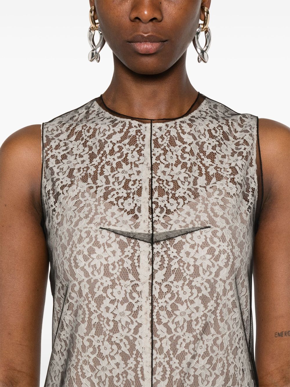 Fendi Dresses White Polyamide