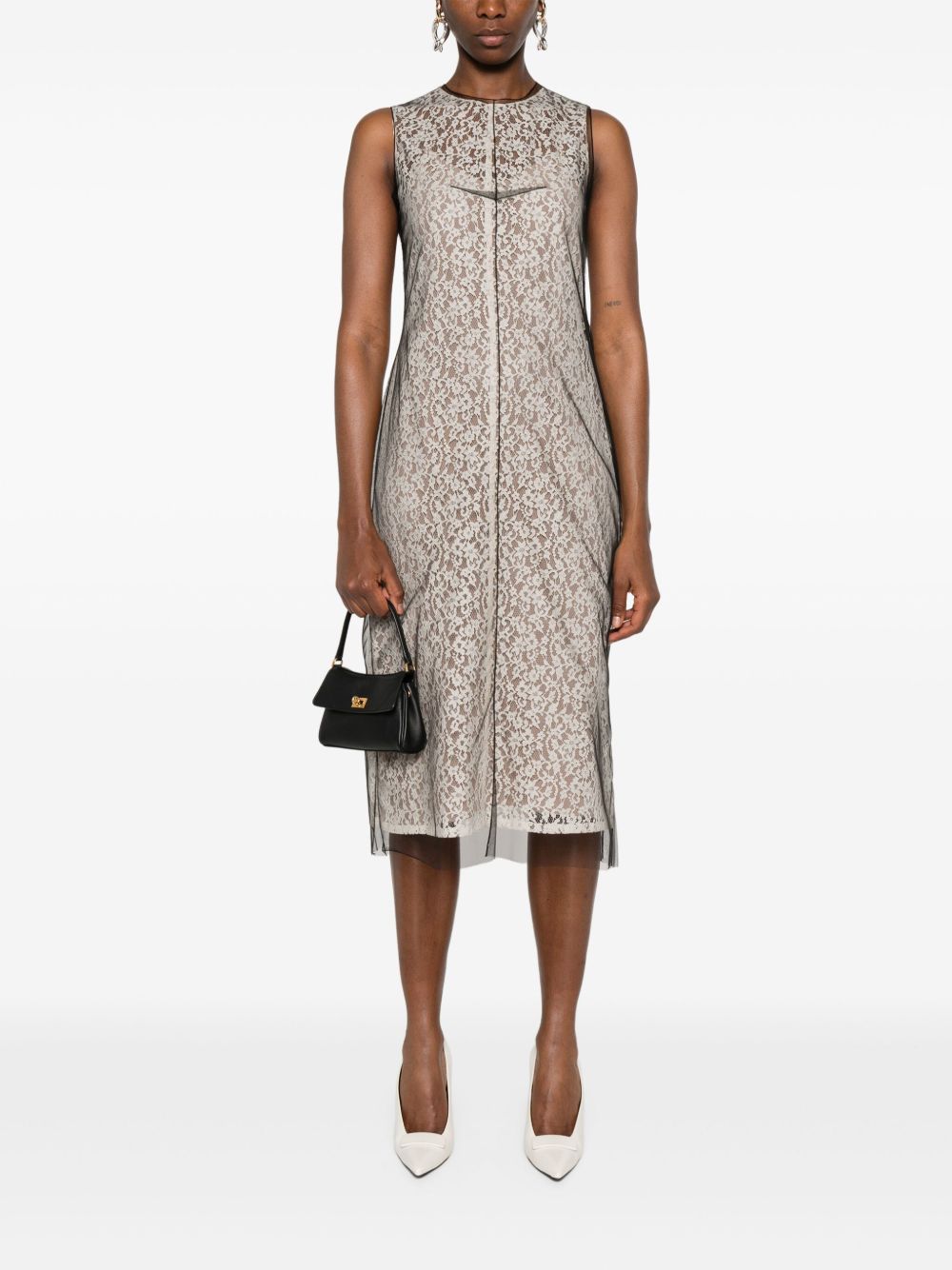 Fendi Dresses White Polyamide