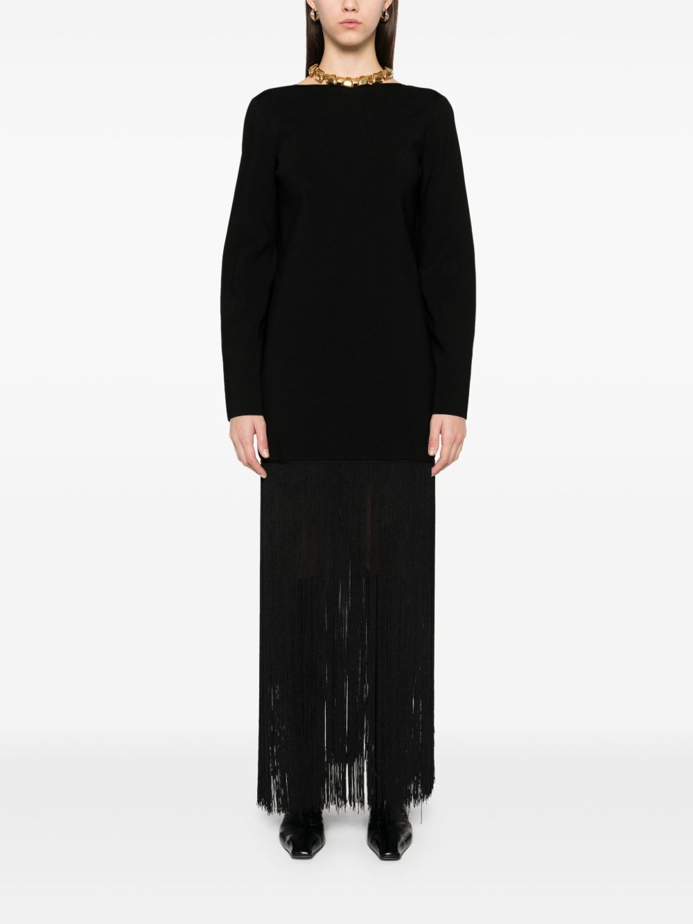 KHAITE Dresses Black Viscose