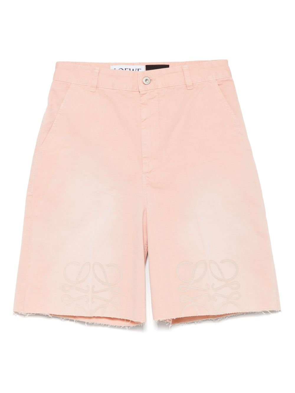 Loewe Paulas Ibiza Shorts Pink Cotton