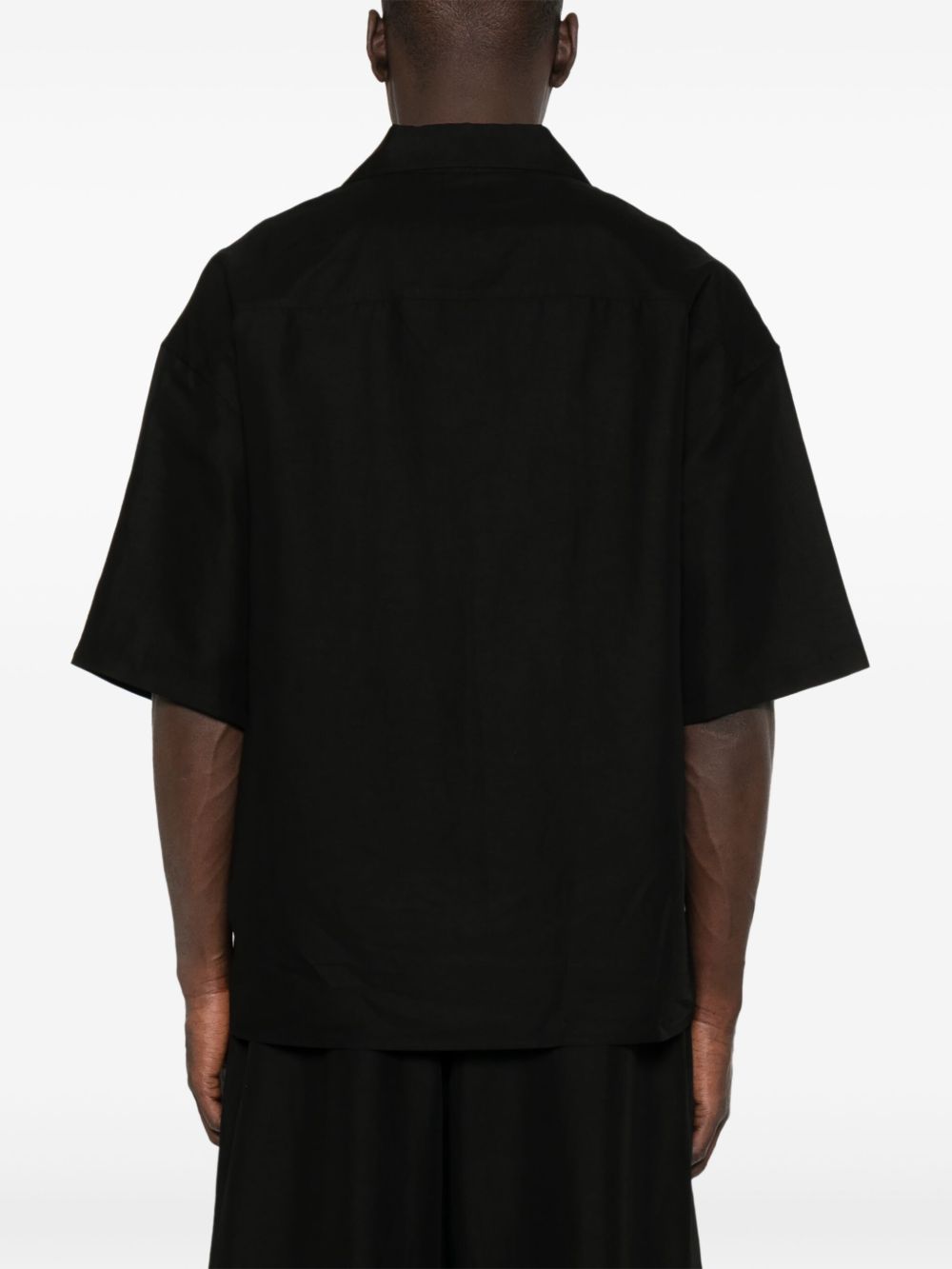 Loewe Paulas Ibiza Shirts Black Viscose Linen