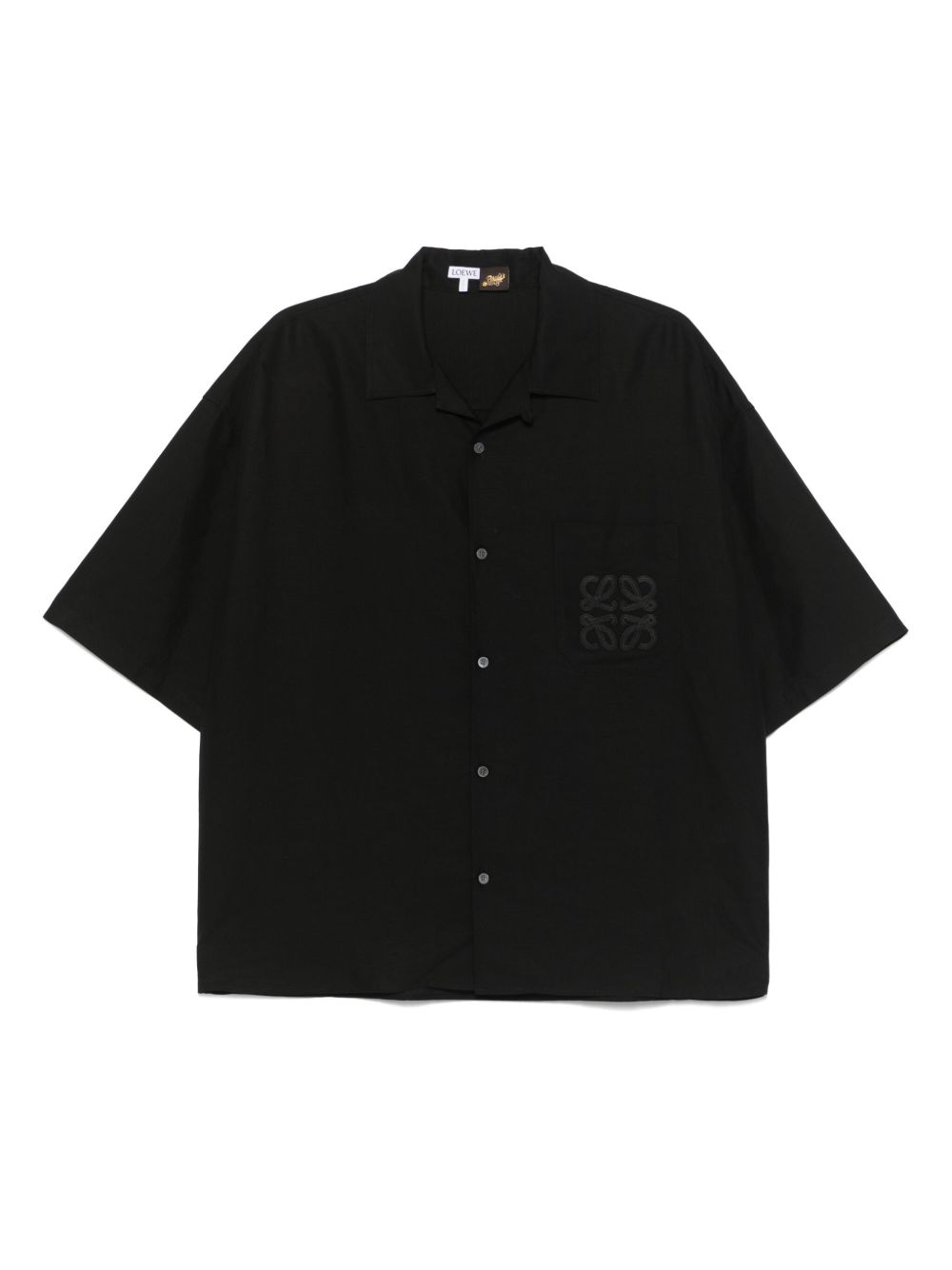 Loewe Paulas Ibiza Shirts Black Viscose Linen