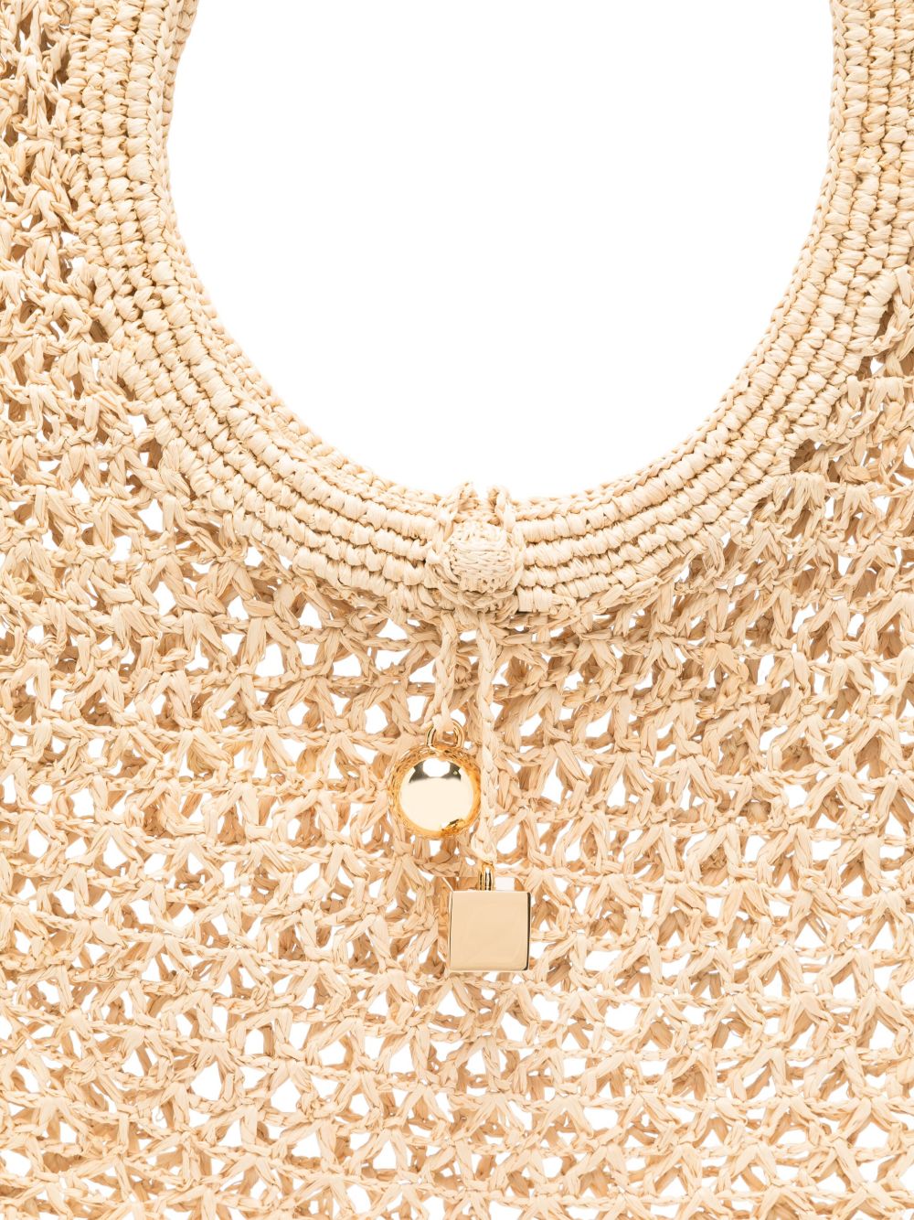 Jacquemus Bags Beige Outer: Raffia