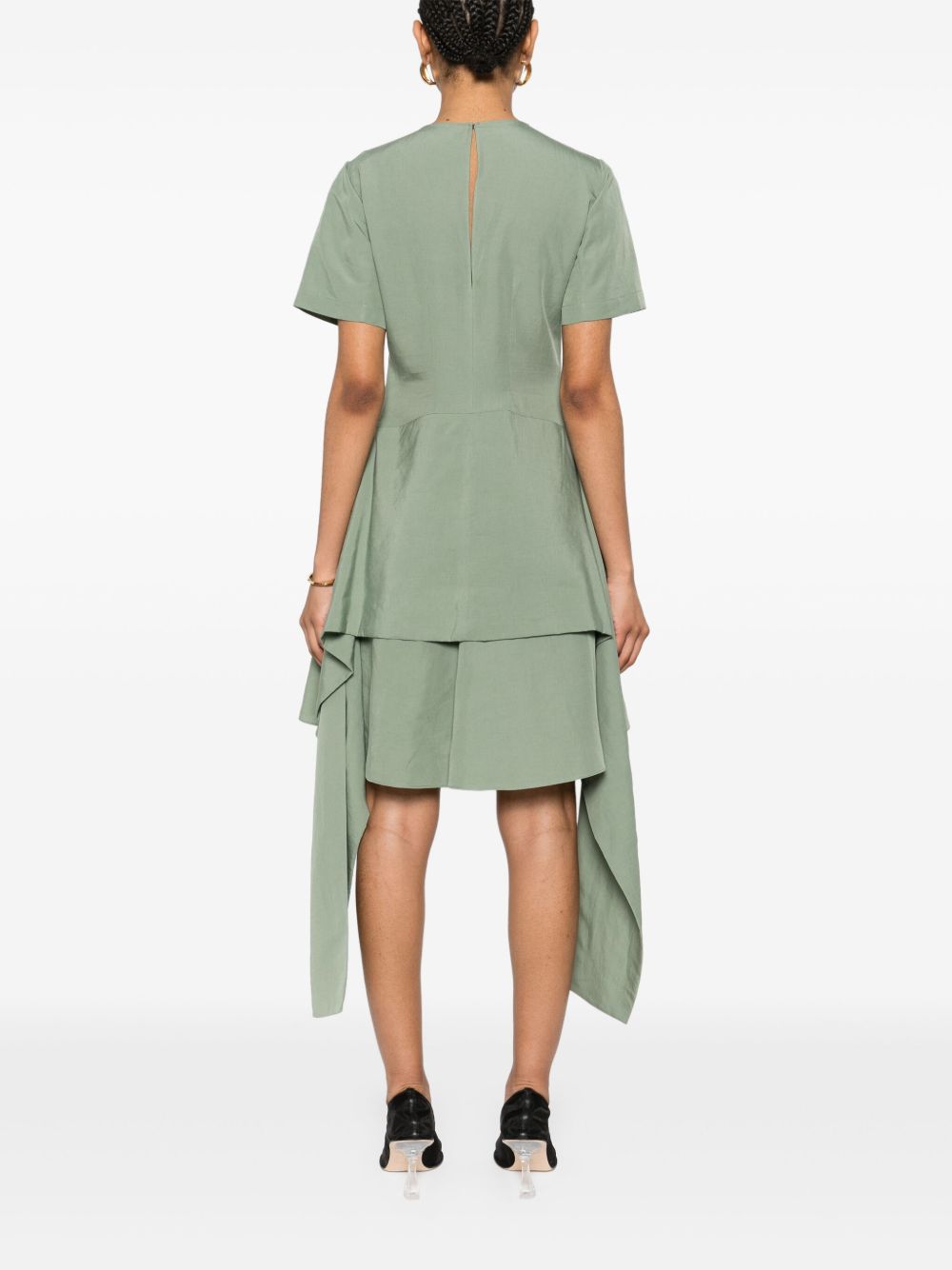LOEWE PAULAS IBIZA Dresses Green Viscose Linen