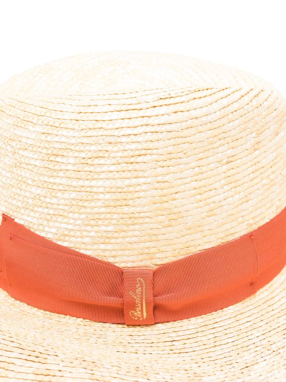 Borsalino Hats Orange Straw