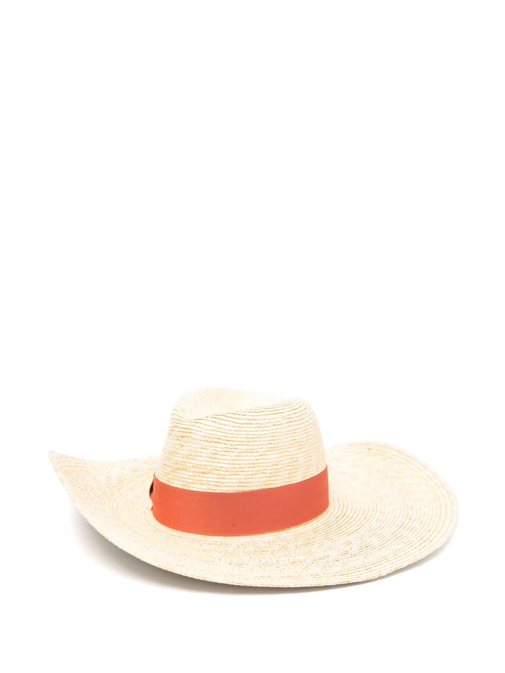 Borsalino Hats Orange Straw