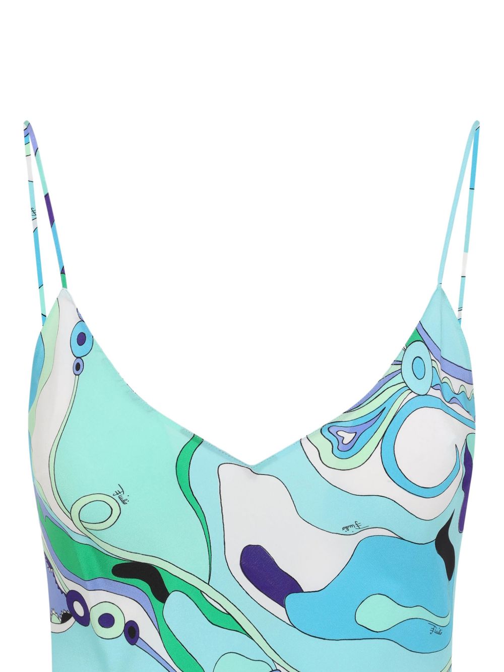 Pucci Dresses Verde Acqua Silk