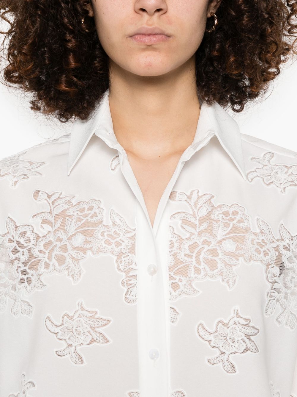 Ermanno Firenze Shirts White Polyester 100 %
