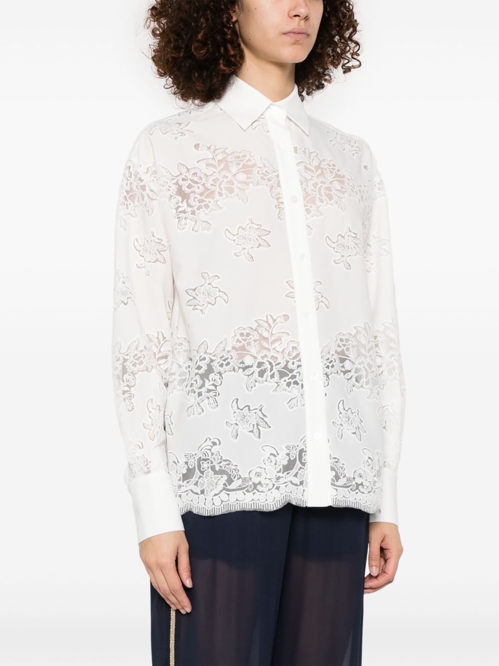Ermanno Firenze Shirts White Polyester 100 %