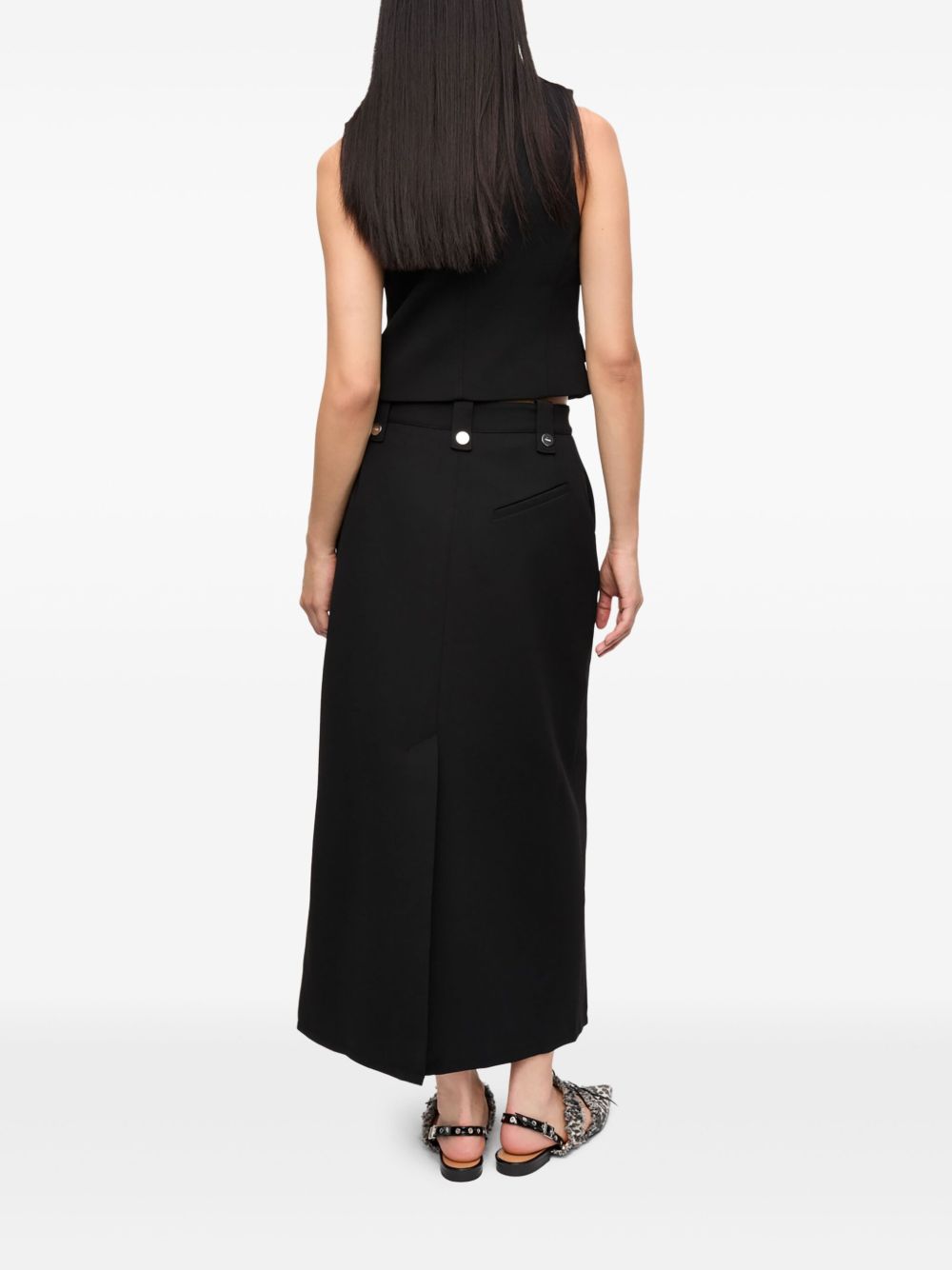 Ganni Sweaters Black Fabbric