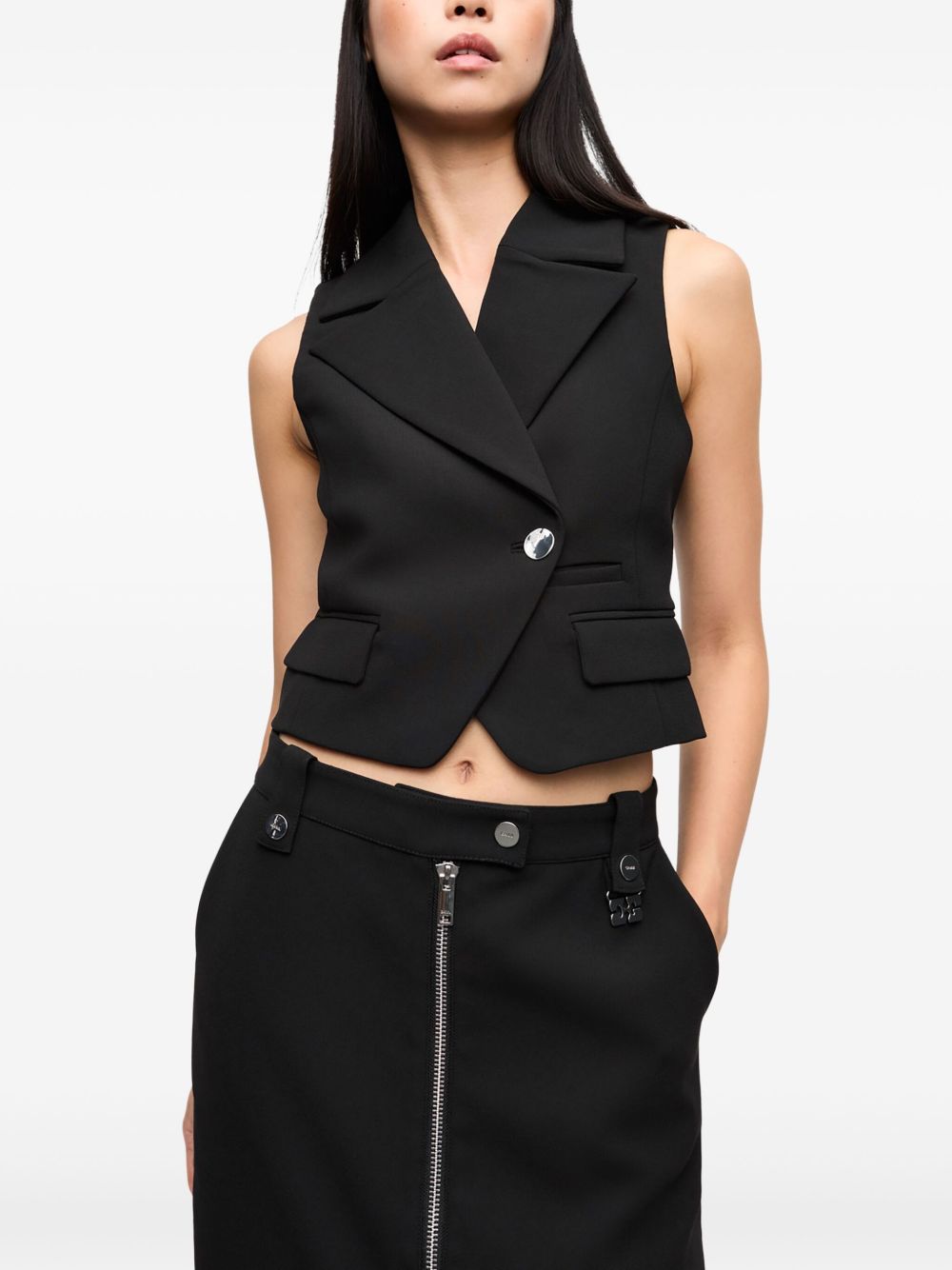 Ganni Sweaters Black Fabbric