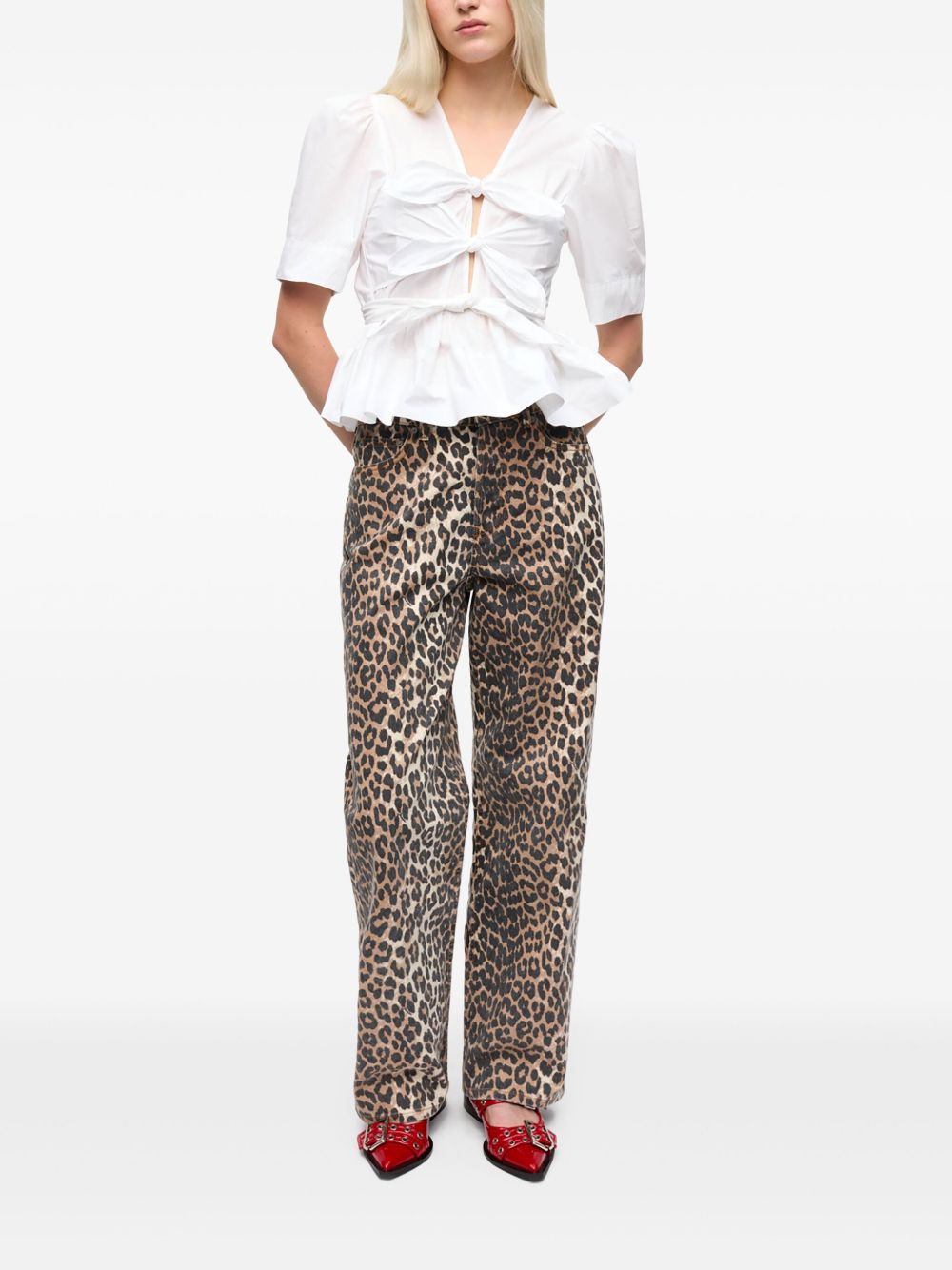 Ganni Top White