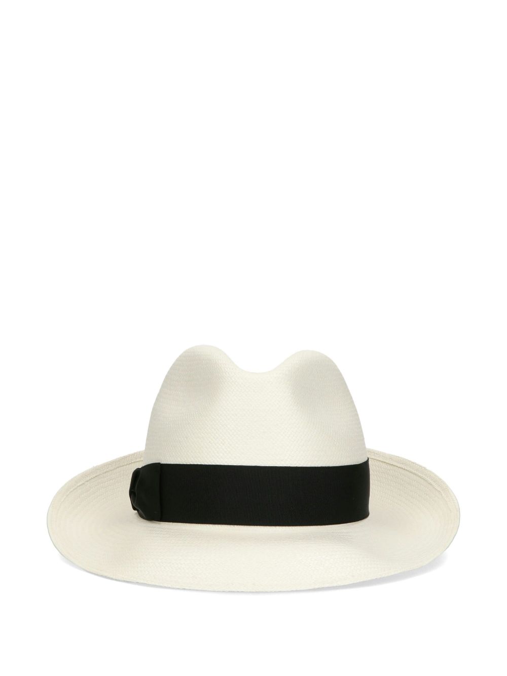 Borsalino Hats Black Straw