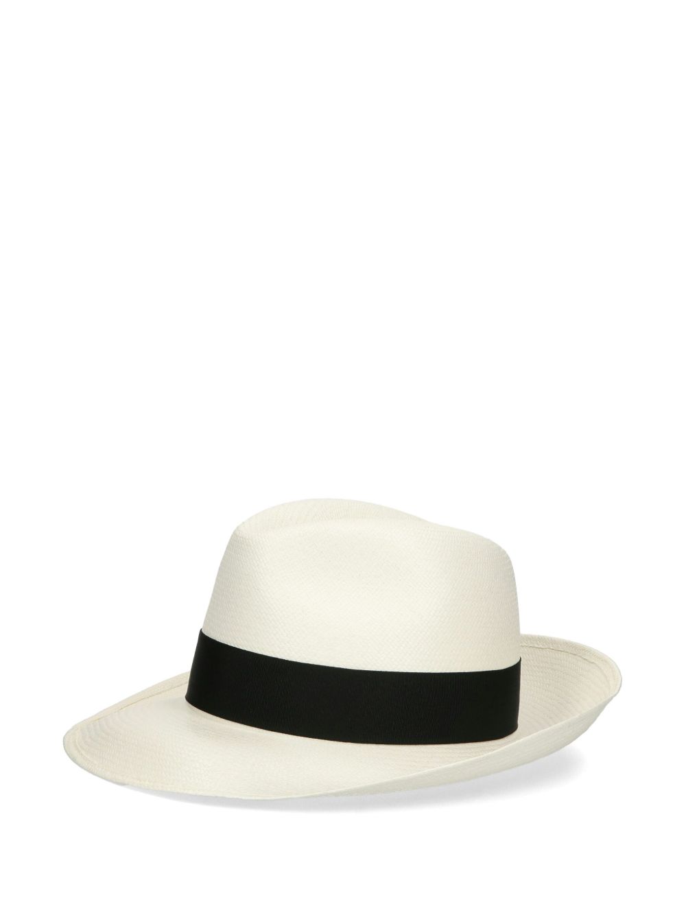 Borsalino Hats Black Straw